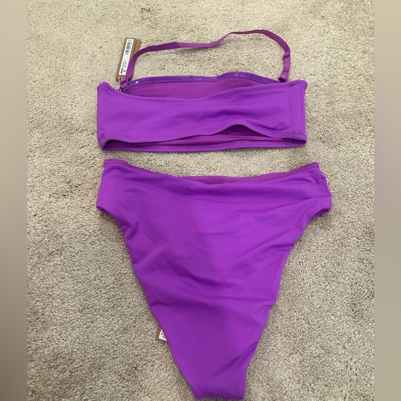 Skims Swim Bikini Set XS Violet NWT - Picture 2 of 4